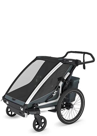 Vozík za kolo Thule Chariot Cross 2 Double - dark slate