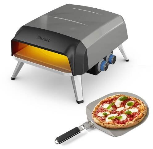 Pizza Pronto, Газова Фурна за Домашна Пица, Въртяща се на 360° Каменна Плоча