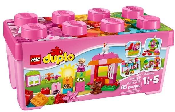 LEGO® DUPLO® All-in-One-Pink-Box-of-Fun 10571