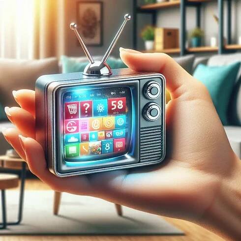 mini televize do kapsy