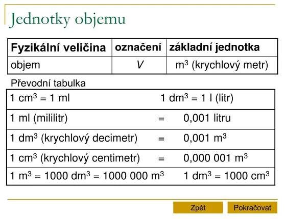 PPT - Měření objemu PowerPoint Presentation, free download - ID:4265694