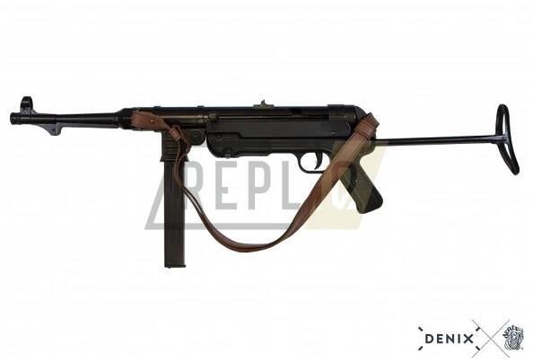 Samopal MP 40 s páskem + Přívěsek na klíče DENIX l REPLIQ.CZ