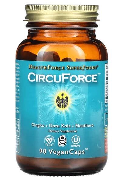 CircuForce™ (Ginkgo Biloba) -90 kapslí (Health Force)