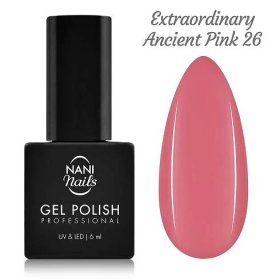 NANI gel lak 6 ml - Extraordinary Ancient Pink - NaniNails.cz