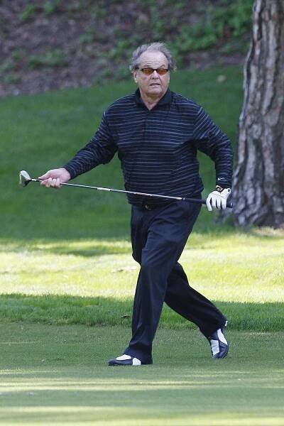 Ďábelský Jack Nicholson je ve skvělé formě: Na trávníku řádil jako mladík