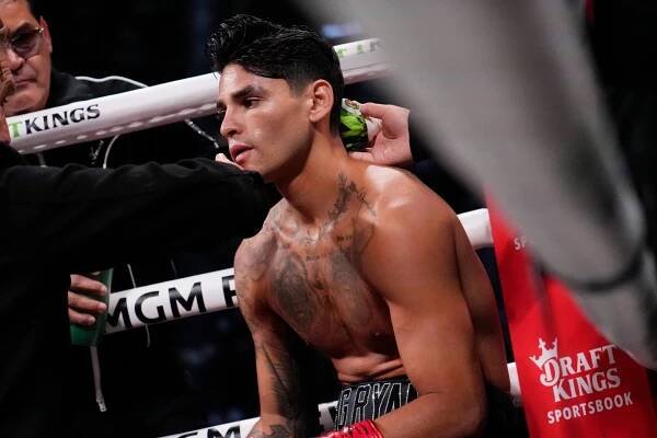Ryan Garcia has struggled with his mental health in the past and continues to do so.
