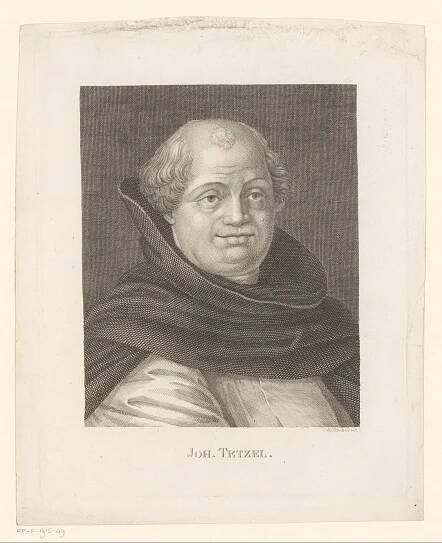 Portrait of Johann Tetzel