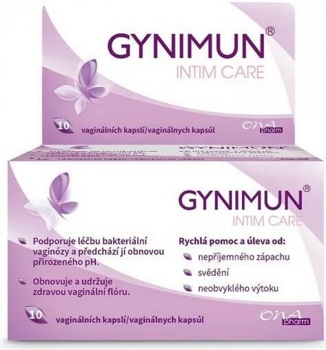 Gynimum Intim Care vaginální kapsle 10 ks