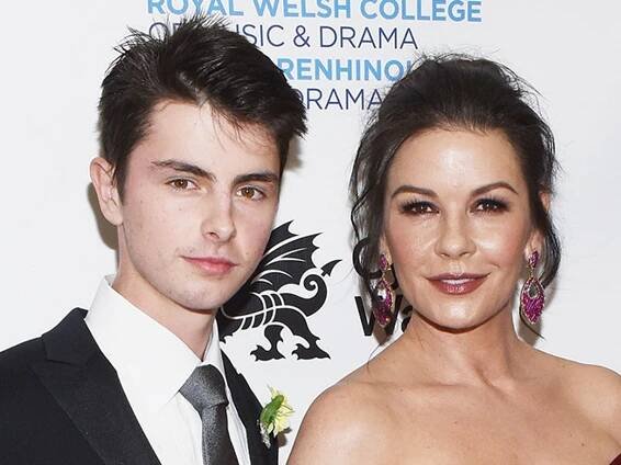Catherine Zeta-Jones' son is a young Michael Douglas in new photos