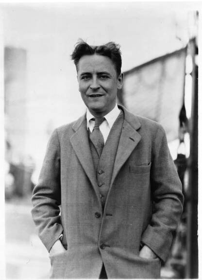 American Author Francis Scott Fitzgerald