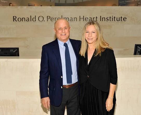 Barbra Streisand Visits The Ronald O. Perelman Heart Institute