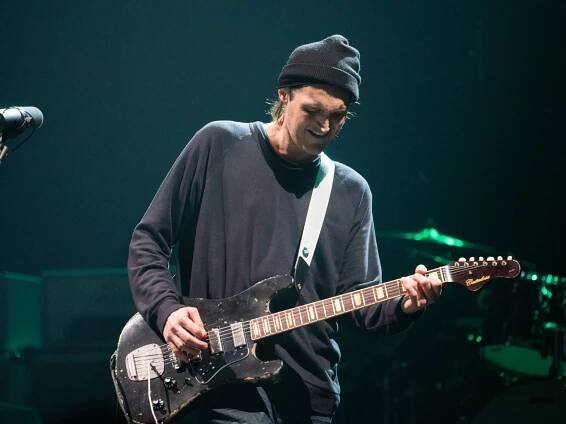 Josh Klinghoffer performs
