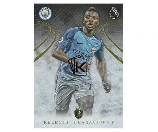 2016 Topps Gold Premier League 81. Kelechi Iheanacho Manchester City
