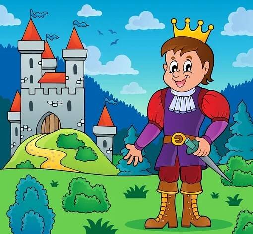 Princ téma obrázek 3 — Ilustrace