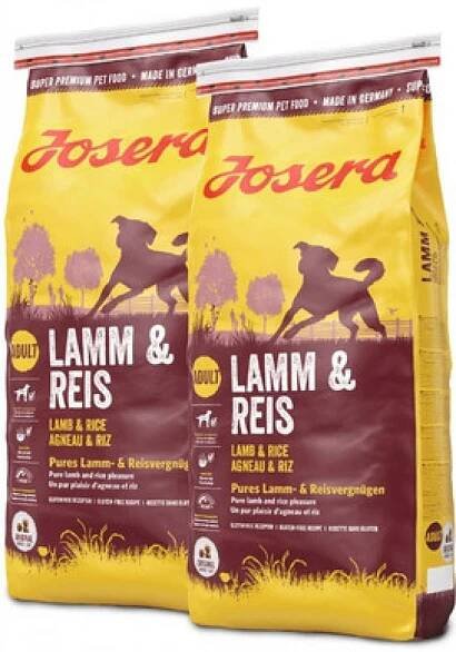 Josera Adult Lamb & Rice 2 x 15 kg