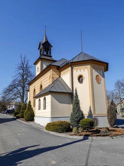 Kaple sv. Antonína v obci Okřešice
