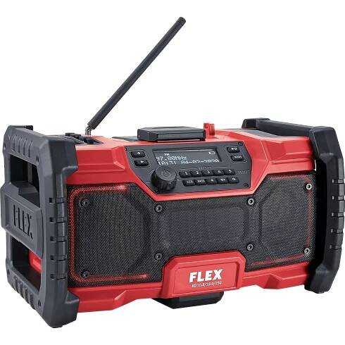 FLEX RD 12/18.0/230, Digitální aku stavební rádio 12 / 18,0 V