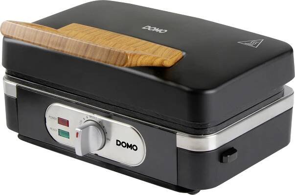 DOMO SANDWICH-WAFFEL-GRILL 3-IN-1 INKY BLACK toustovač černá