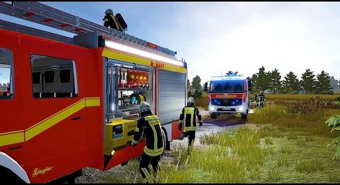 Emergency Call 112 - German Volunteer Firefighter in Action! (Firefighting Simulation)
