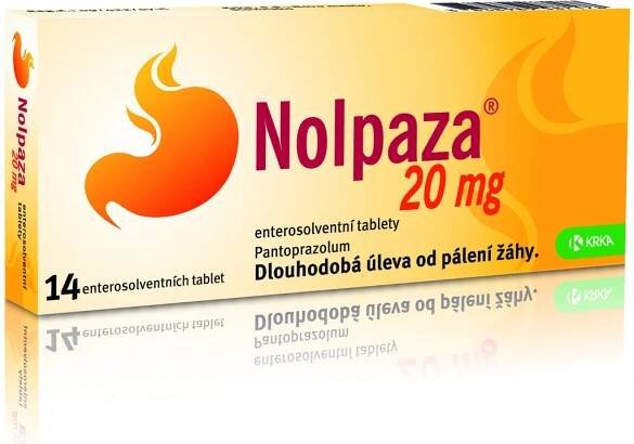 NOLPAZA POR 20MG TBL ENT 14