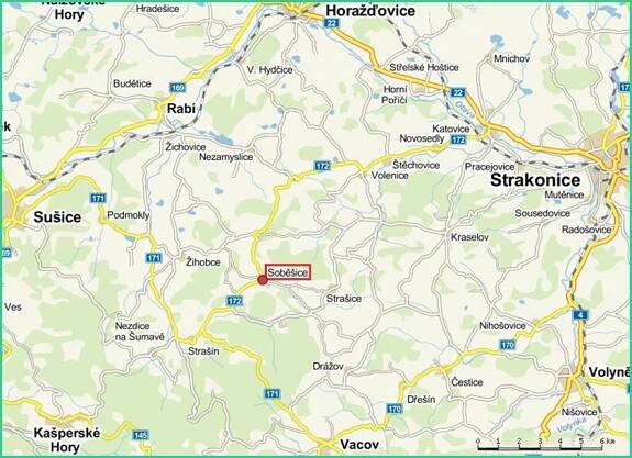 Mapy Soběšic a okolí - Oficiální stránky obce Soběšice