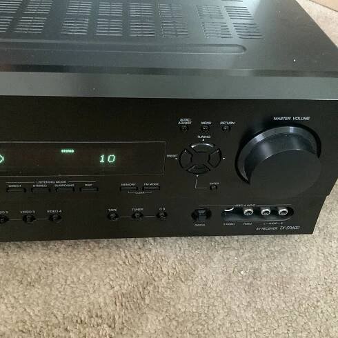 Onkyo Tx-sr600 6 Channel Home Theater Receiver No Remote