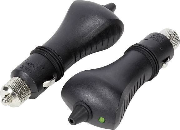 TRU COMPONENTS Zástrčka do auta, IP44 Proudová zatížitelnost (max.)=15 A 12 V/DC