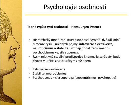 PPT - Psychologie osobnosti PowerPoint Presentation, free download - ID:2483732