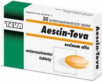 AESCIN-TEVA 30X20MG Potahované tablety od 112 Kč - srovnání cen | Leano.cz