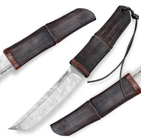 Dellinger Tanto Bamboo Full Damascus od 2 599 Kč