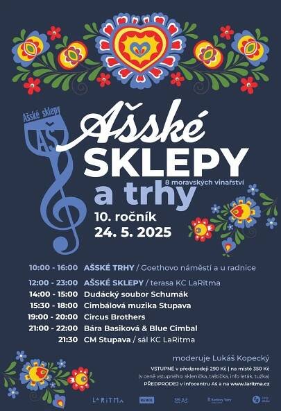 Ašské sklepy a trhy 2025