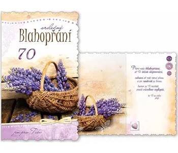 Blahopřání k narozeninám 70 - M11-417