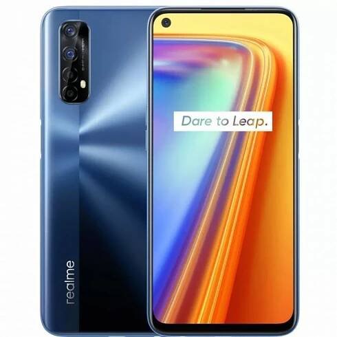 Realme 7 6GB/64GB Dual SIM Mist Blue - Mobilní telefony - Hlavní obrázek
