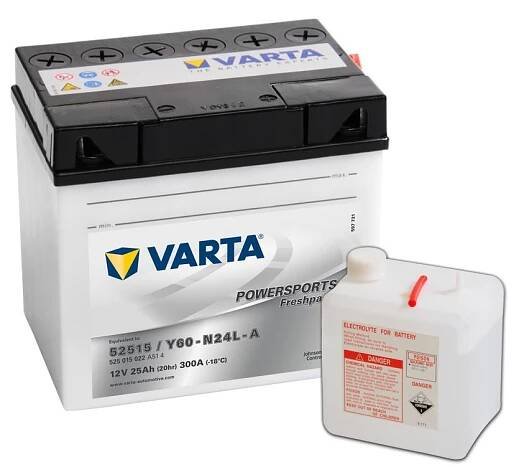 Varta Y60-N24L-A 12V 25Ah od 1 415 Kč