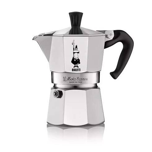 Moka konvička pro dokonalou kávu doma
