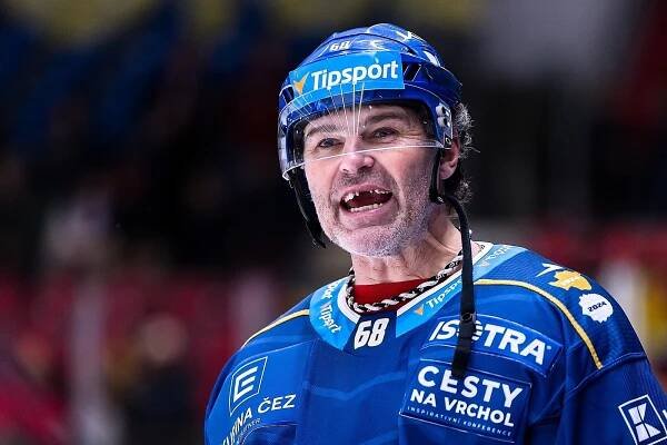 OBRAZEM, VIDEO: Podívejte se, jak si vedl legendární Jaromír Jágr na jihu Čech