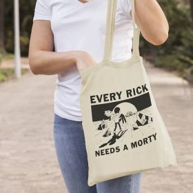 Taška Rick a Morty - Every Rick Needs a Morty | Tipy na originální dárky