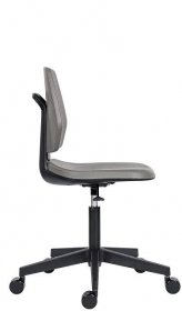 Kancelářská židle 1260 ALLOY RAM CERNY PU SEDA B.PLAST KOL