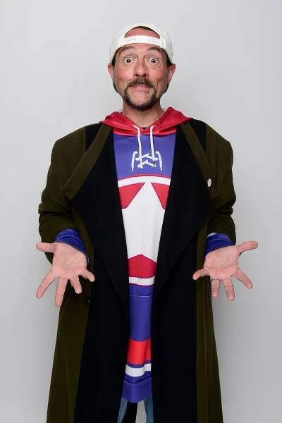 Kevin Smith at an event for Clerks III (2022)