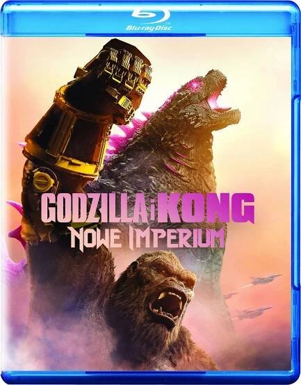 Godzilla a Kong Nové Blu-ray impérium FÓLIE PL