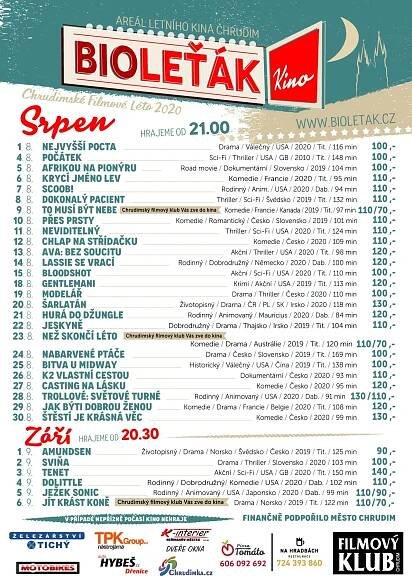 Letní kino Chrudim | provozováno občanským spolkem MaChr – za Chrudim malebnou | Stránka 9