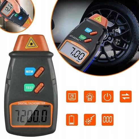 DT-2234C+, BEZKONTAKTNÍ DIGITÁLNÍ LASEROVÉ OTÁČENÍ