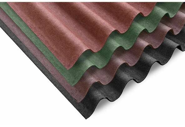 Gutta Bitumenová vlnitá deska Guttanit 11 zelená 2000 x 830 mm, 1,66 m2