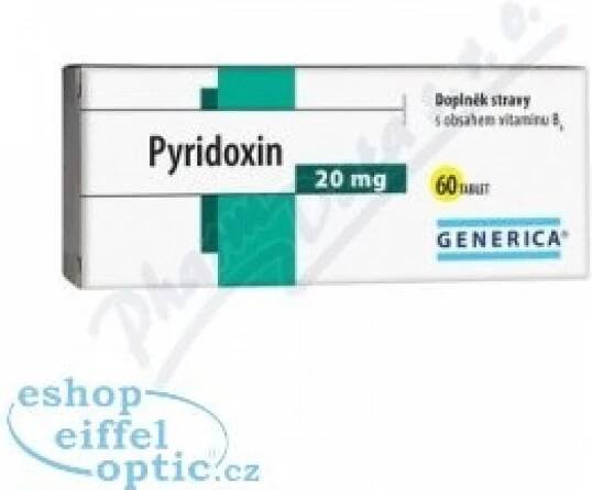 Generica Pyridoxin 20 mg 60 tablet
