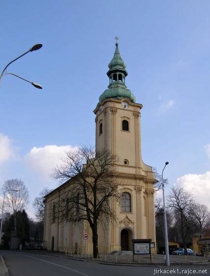 Slezská Ostrava - kostel sv. Josefa