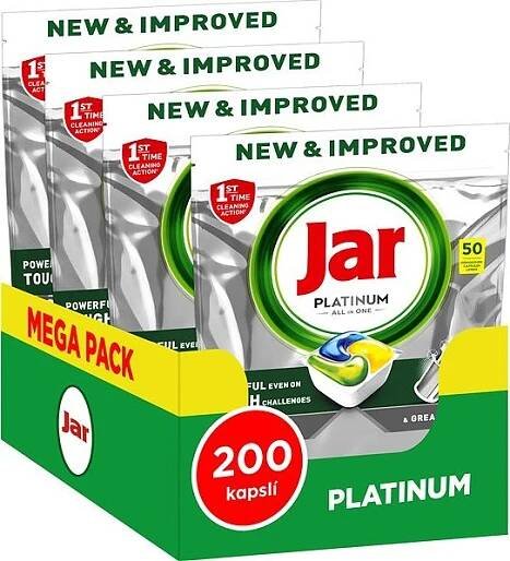 Jar Platinum All in One Lemon 200 ks od 1 099 Kč