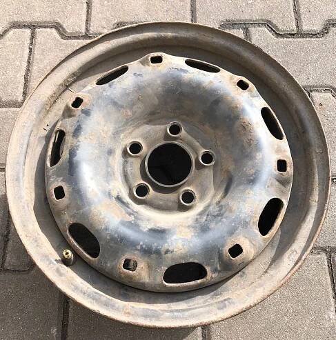 Plechový disk KFZ 7280 6Jx14 5x100x57 ET43