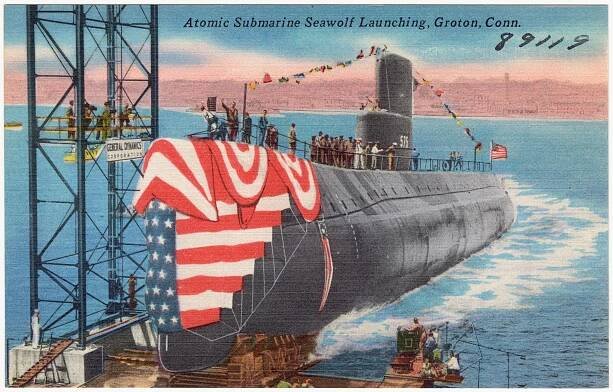 Soubor:Atomic Submarine Seawolf launching, Groton, Conn (89119).jpg – Wikipedie