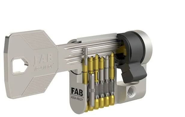 Jednostranná cylindrická vložka FAB 3*** PROFI | ASSA ABLOY