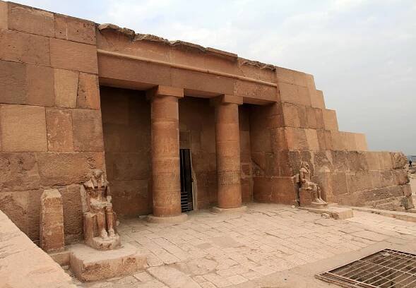 Another mastaba at the Giza necropolis.